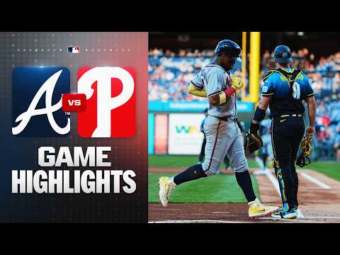 Braves vs. Phillies Game Highlights (4/17/26) | MLB Highlights