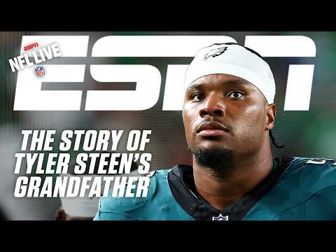 How Eagles guard Tyler Steen's grandfather, Rodney Davis, personifies sacrifice | NFL Live