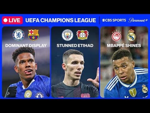 UEFA Champions League 24/7 ⭐ | MD5: Chelsea, Man City & MORE | Wednesday 12/3 | CBS Sports Golazo