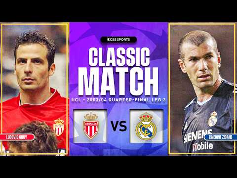 Monaco vs. Real Madrid Highlight | COMEBACK Win 🤯 | 2003/04 Champions League Quarter-finals Leg 2