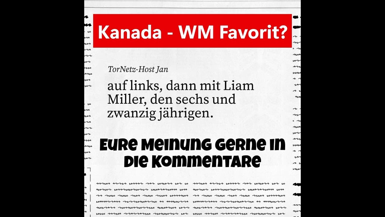 Die TorNetz WM-Meinung #wm2026
