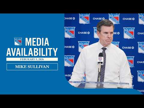 NYR vs CAR: Mike Sullivan Postgame Media Availability | Feb.5, 2026