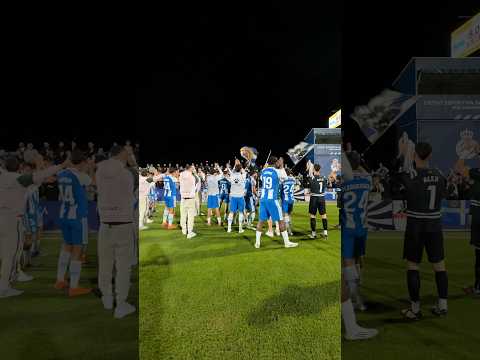 🙌 Orgullosos de ser pericos 🙌 #La21 #RCDE #derbi