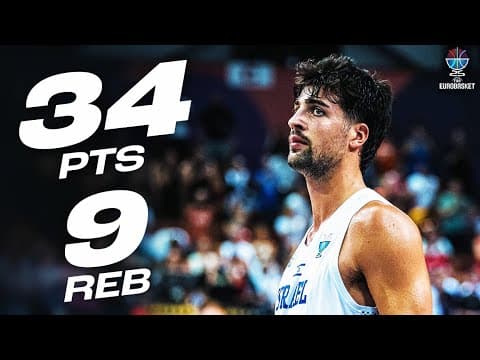 Deni Avdija GOES OFF vs Slovenia | FIBA EuroBasket 2025 | September 4, 2025