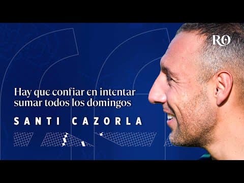 Rueda de Prensa Santi Cazorla