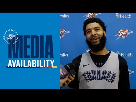 Shootaround Media + One on One with Kenrich Williams | November 28, 2025 | OKC Thunder