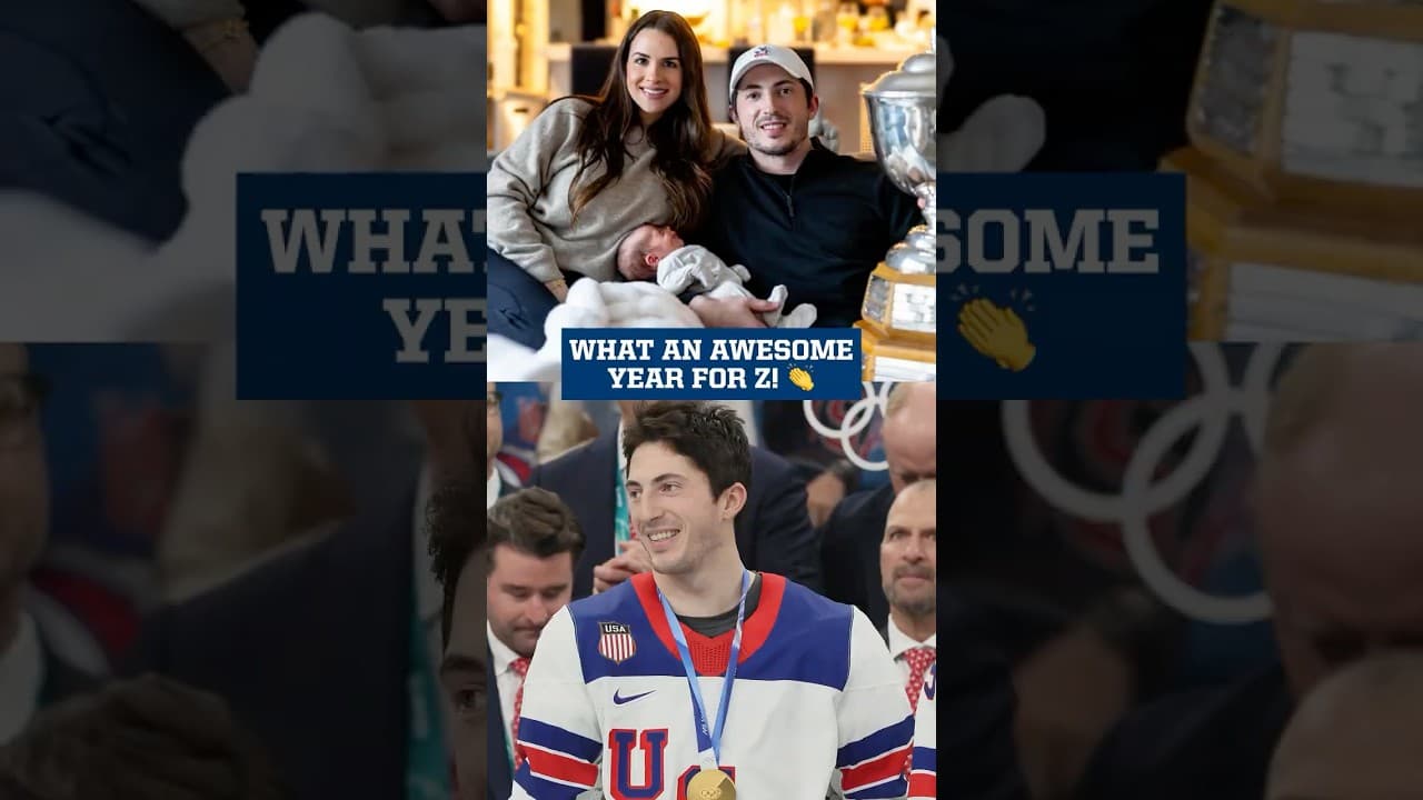 Zach Werenski’s HISTORIC Season: Norris Trophy, Gold Medals & New Baby 🏆🥇👶