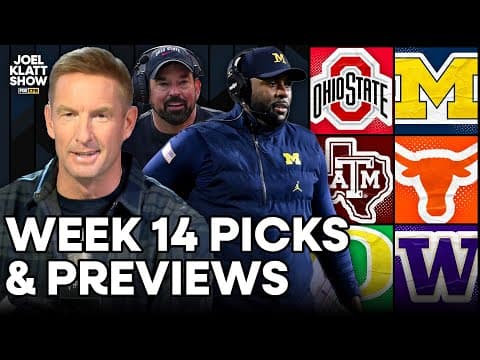 Ohio State-Michigan, A&M-Texas, Alabama-Auburn and more Rivalry Week Picks!