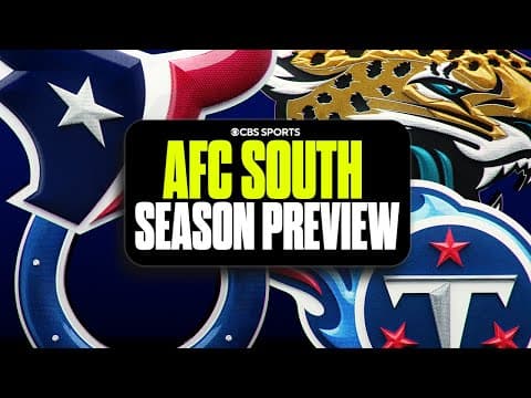 AFC South Season Preview and Predictions: QB Rankings, breaking down Travis Hunter's role & MORE