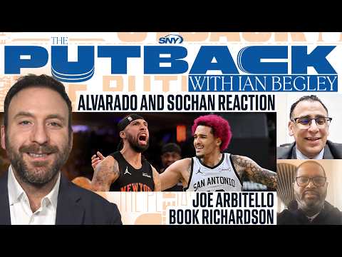 Jeremy Sochan reaction and Jose Alvarado praise | The Putback with Ian Begley