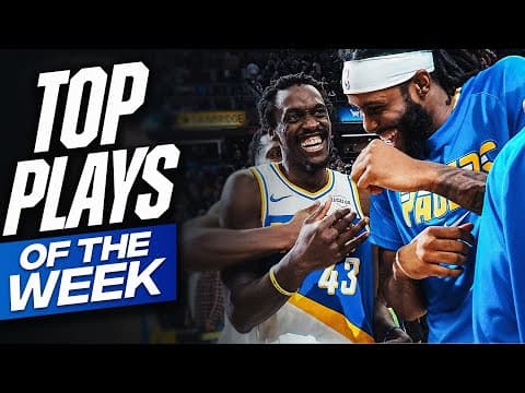 The TOP Plays of Week 6 | 2025-26 NBA Season