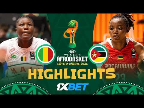 Well-rounded Mali offense 🇲🇱 torches Mozambique 🇲🇿 to advance to #AfroBasketWomen 2025 Semi-Finals!
