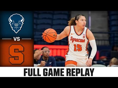 Howard vs. Syracuse Full Game Replay | 2025-26 ACC Women's Basketball