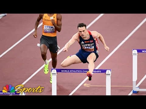 Karsten Warholm punches yet another global final ticket with Tokyo 400mH semi runner up | NBC Sports