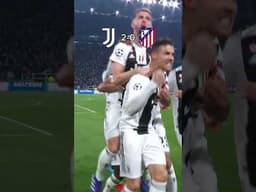 JUVENTUS CRAZY COMEBACK vs ATLETICO MADRID 🔥 #juventus #football #shorts