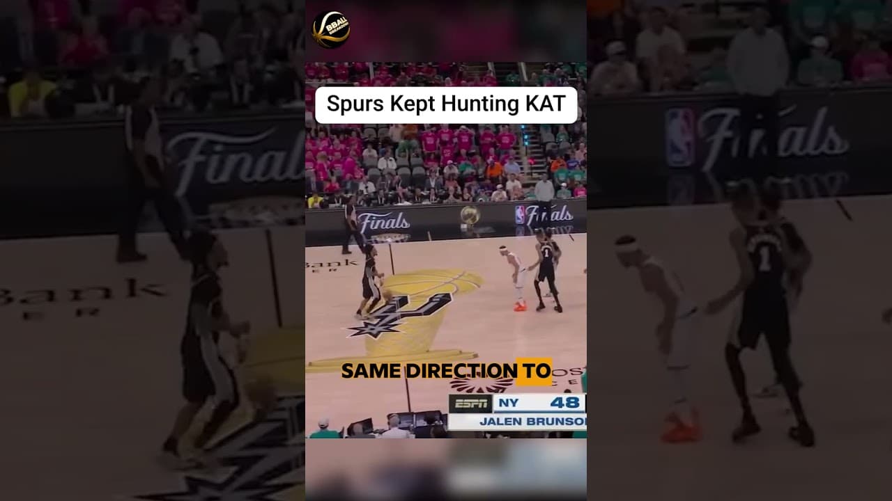 The Spurs Had a Play Specifically Designed to Exploit Karl-Anthony Towns