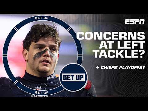 Do the Patriots need to MOVE Will Campbell from left tackle? 🤯 | Get Up
