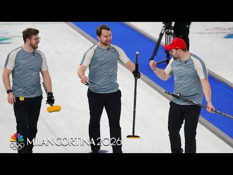 Norway defeats Canada to clinch spot in men's curling semifinals | Winter Olympics 2026 | NBC Sports