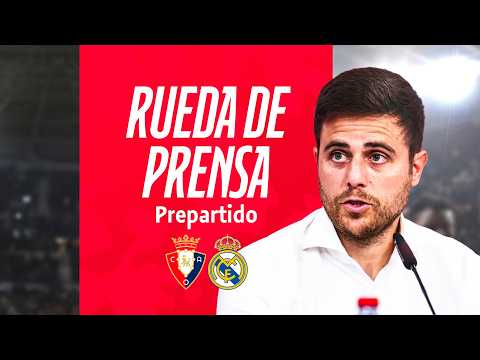 Rueda de prensa de Alessio Lisci previa al partido Osasuna vs Real Madrid | 20.02.2026