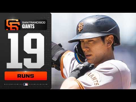 19-RUN GAME from the Giants (Jung Hoo Lee goes 5-for-6, Willy Adames grand slam 😳) | MLB Highlights