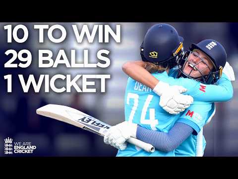 10 To Win...1 Wicket Remaining