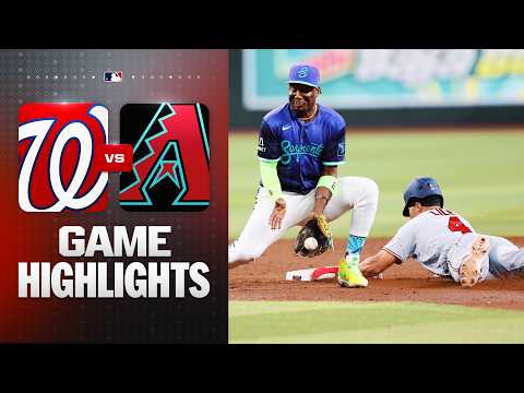 Nationals vs. D-backs Game Highlights (6/5/26) | MLB Highlights