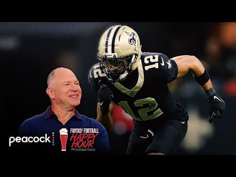 Chris Olave tops crowded field as best value pick of 2025 | Fantasy Football Happy Hour | NFL on NBC