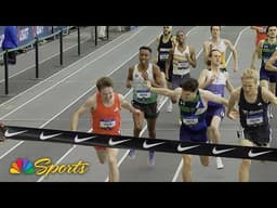Nathan Green takes down Cole Hocker, Yared Nuguse for men's indoor 1500m title | NBC Sports