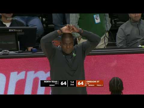 TIMEOUT BLUNDER leads to one of wildest endings you'll see in North Texas vs. Oregon State 😱
