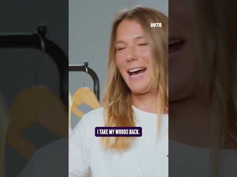 Bringing the feminine energy on and off the court 🌟 Watch Style Unpacked with Oksana now! #WTA