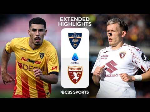 Lecce vs. Torino: Extended Highlights | Serie A | CBS Sports Golazo