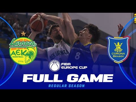 LIVE - Petrolina AEK v CSM Corona Brasov | FIBA Europe Cup 2025-26 | Regular Season