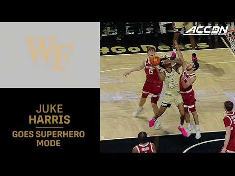Wake Forest's Juke Harris Goes Superhero Mode For The Demon Deacons