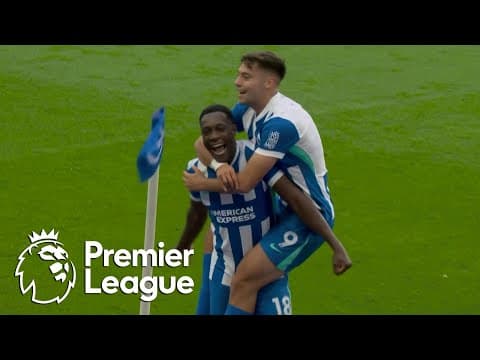 Danny Welbeck powers Brighton 2-1 ahead of Newcastle | Premier League | NBC Sports