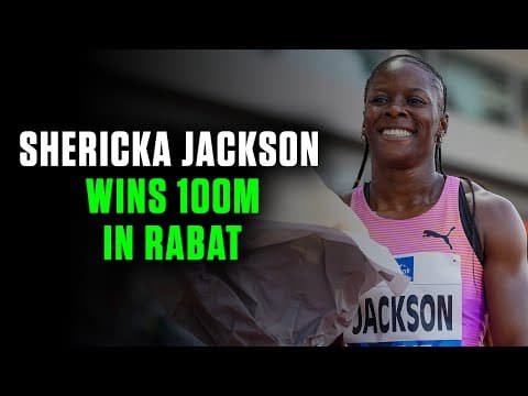 Diamond League Rabat: Women's 100m, Shericka Jackson Pulls Away