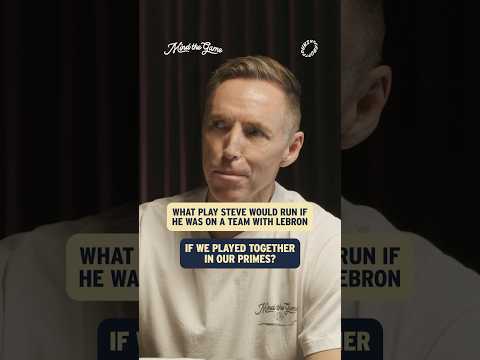 Imagine the two-man game between LeBron and Steve? 👀 Tap into an all-new episode out now! #shorts