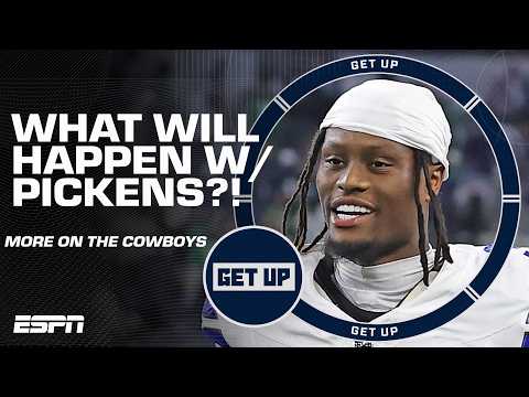 Jeff Darlington BELIEVES there will be ‘NO DRAMA’ between the Cowboys & George Pickens 👀 | Get Up