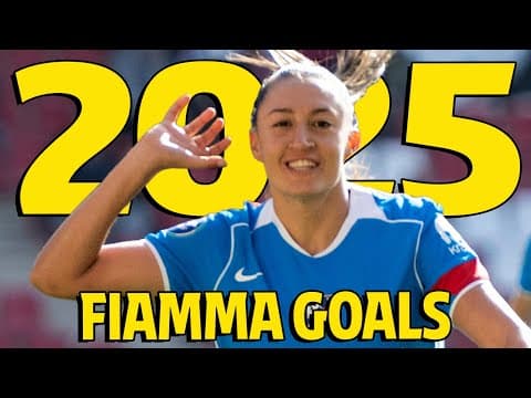 All Fiamma's 2025 goals as Atlético de Madrid Femenino player!