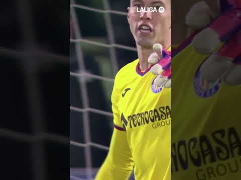 Todos en pie, David Soria. 🙌🏻    𝗘𝗟 𝗗𝗘 𝗦𝗜𝗘𝗠𝗣𝗥𝗘 🫡    #laligahighlights #GetafeElche