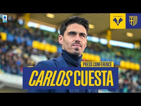 Press Conference | Carlos Cuesta After Hellas Verona-Parma | Serie A Enilive 2025/26