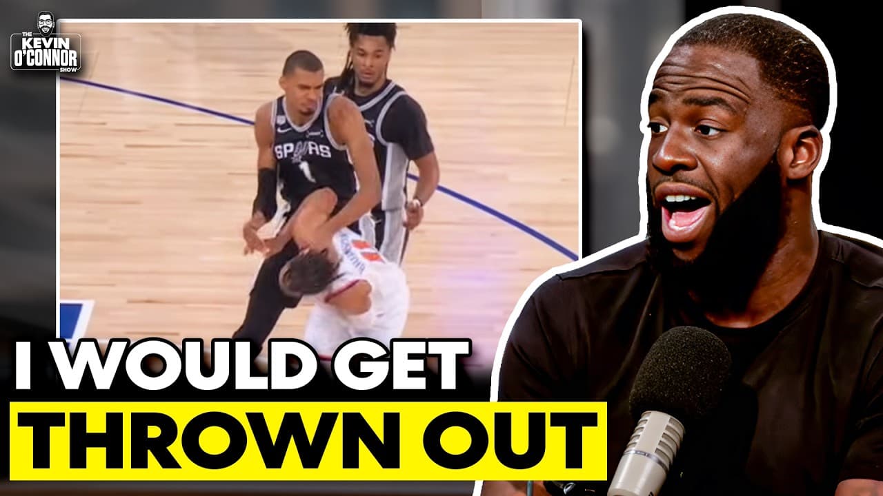 Draymond Green Talks NBA Finals, Wemby's Future, BEEF w/ KOC & More!