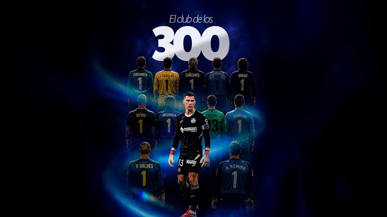 David Soria entra en el club de los 300