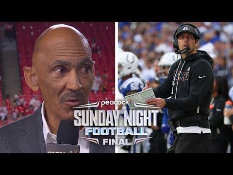 Shane Steichen details Indianapolis Colts' pregame injuries to Tony Dungy | PSNFF | NFL on NBC