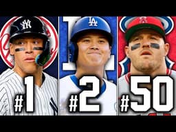 Ranking the TOP 50 Players in MLB for 2026