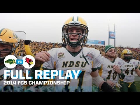 North Dakota State vs. Illinois State: 2014 FCS Championship | FULL REPLAY