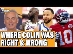What Colin Cowherd got RIGHT & WRONG: Vikings, Lakers, Warriors, Knicks, Chiefs, Combine | HERD NFL