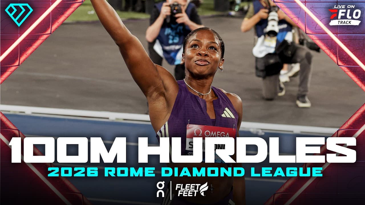 Wide Open 100m Hurdles Did Not Disappoint! | 2026 Rome Diamond League