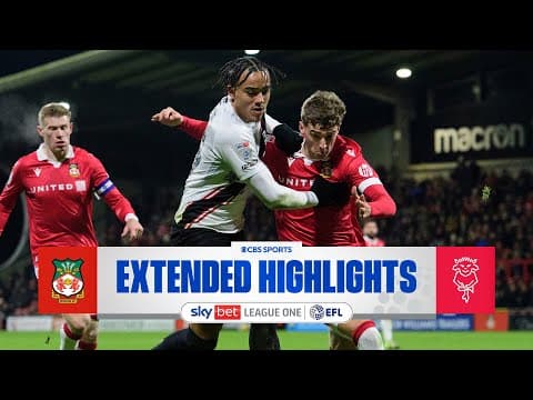 Wrexham vs. Lincoln City: Extended Highlights | EFL League One | CBS Sports Golazo