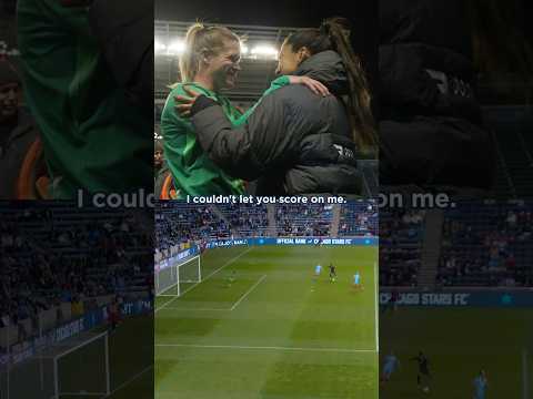 Unstoppable force met immovable object 😂😤 #soccer #futbol #womenssoccer #uswnt #womensfootball