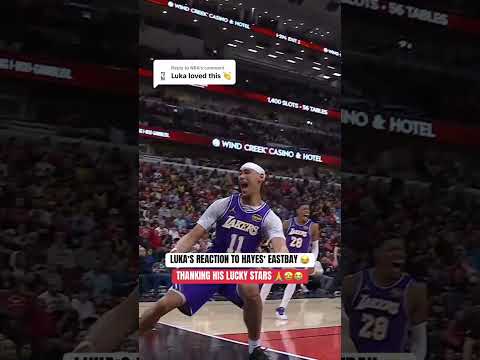 Luka so happy to have his teammate Jaxson Hayes 😅